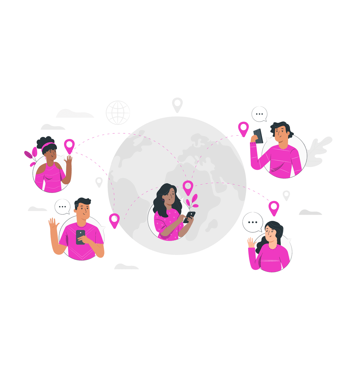 Global Reach Visualization